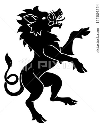Heraldry Boar Heraldic Coat of Arms Animal 125684264
