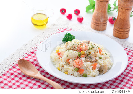 海鮮抓飯 海鮮抓飯 125684389