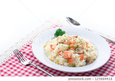 海鮮抓飯 海鮮抓飯 125684418