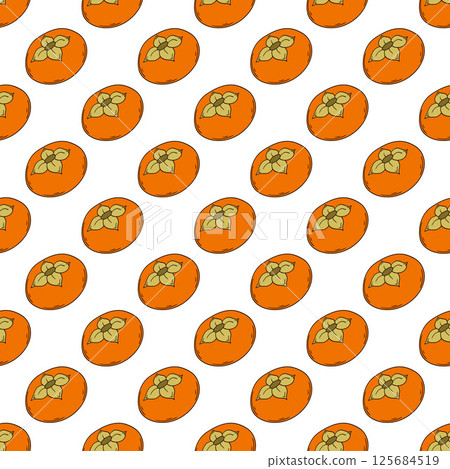 Pattern for textile or kitchen in hand draw style. Seamless pattern 125684519