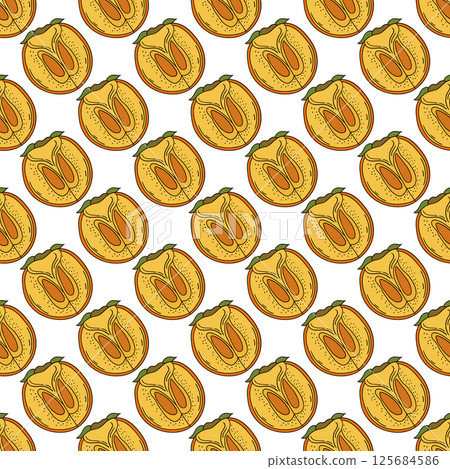 Pattern for textile or kitchen in hand draw style. Seamless pattern Pattern for textile or kitchen in hand draw style. Seamless pattern 125684586