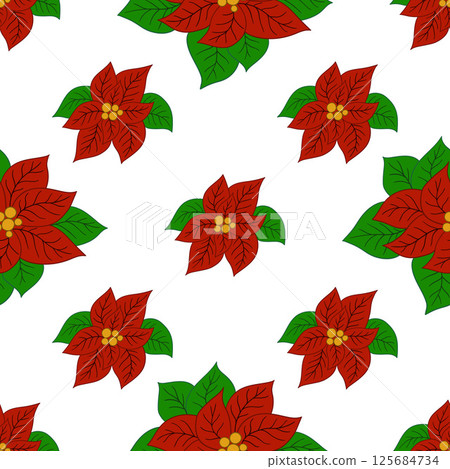 Pattern for textile or kitchen in hand draw style. Seamless pattern 125684734