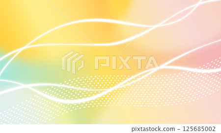 Background material combining gradients and curves 125685002