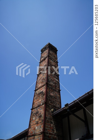 Brick chimney Brick chimney 125685203