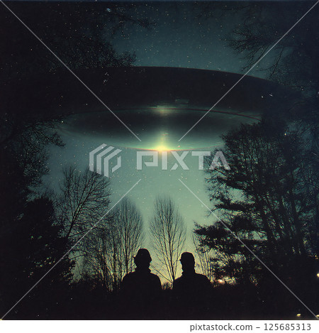 不明飛行物，復古風 125685313