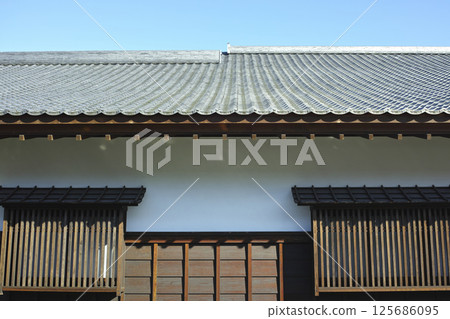 Castle town tenement house Castle town tenement house 125686095