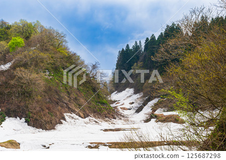 山谷裡的雪 125687298