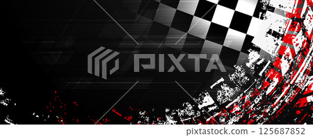 Abstract fast racing speed background 125687852