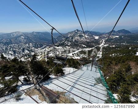 澀峠浪漫纜車_天空雙人纜車_橫手山滑雪場 125687890