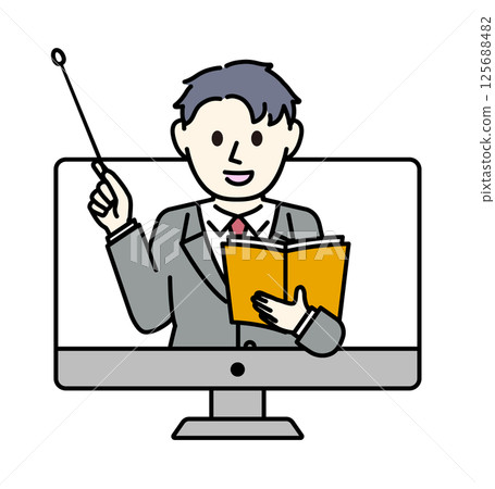 在線解釋的商人 125688482