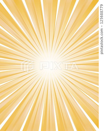 Vividly radiating sunlight image concentrated line background_light orange Vividly radiating sunlight image concentrated line background_light orange 125688779