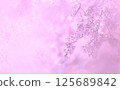 Feel the spring coming as weeping cherry blossoms turn pink 125689842