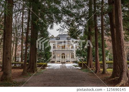 Aoki Family Nasu Villa, a cultural asset included in the Japan Heritage "The Future Envisioned by Meiji Aristocrats - The Romantic Tale of the Nasunohara Development", Nasushiobara City 125690145