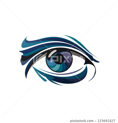 Women's eye logo Women's eye logo 125691827