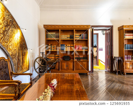Castle interior of Castelo de Lo 125691935