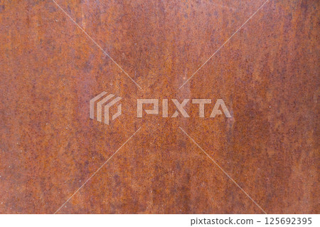 Corroded rusty metal surface background 125692395