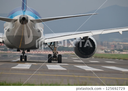 wide-body airliner 125692729