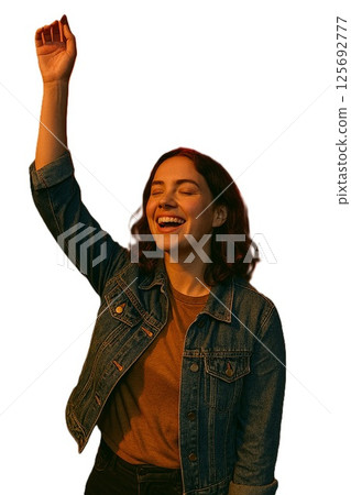 Women in casual clothing Women in casual clothing 125692777