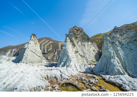 "Aomori Prefecture" Scenery of Butsugaura, Sai Village 125694225
