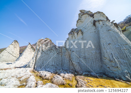"Aomori Prefecture" Scenery of Butsugaura, Sai Village "Aomori Prefecture" Scenery of Butsugaura, Sai Village 125694227