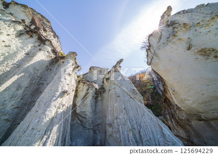"Aomori Prefecture" Scenery of Butsugaura, Sai Village "Aomori Prefecture" Scenery of Butsugaura, Sai Village 125694229