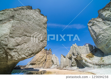 "Aomori Prefecture" Scenery of Butsugaura, Sai Village "Aomori Prefecture" Scenery of Butsugaura, Sai Village 125694238