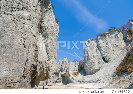 "Aomori Prefecture" Scenery of Butsugaura, Sai Village 125694240