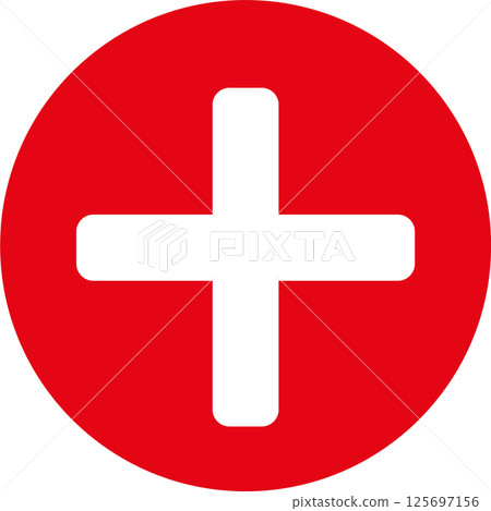 Plus icon 125697156