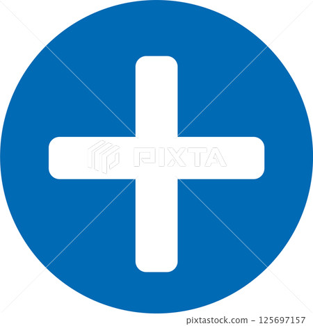 Plus icon 125697157