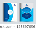 Corporate Business Proposal Cover Design Template 125697656
