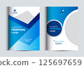 Corporate Business Proposal Cover Design Template 125697659