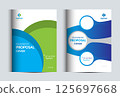 Corporate Business Proposal Cover Design Template 125697668