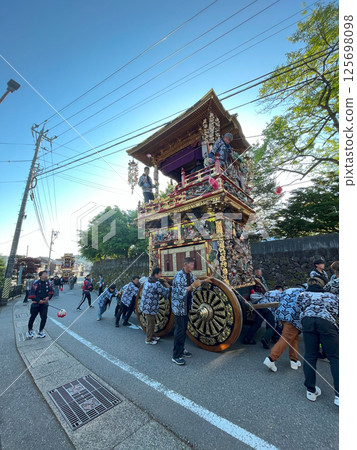 越中八曳山祭(富山縣富山市) 越中八曳山祭(富山縣富山市) 125698098