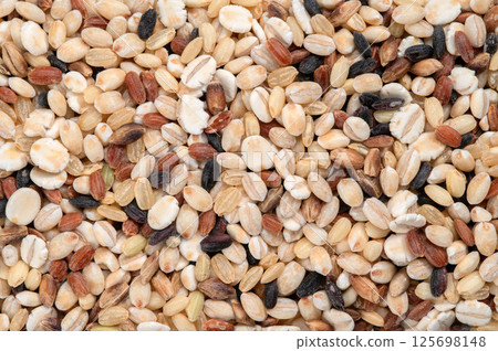 岡山的混合穀物 125698148