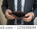 wallet with money 125698694