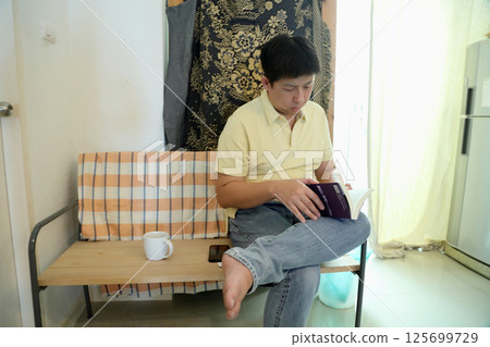 East Asian Man 125699729