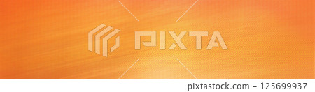 Orange panorama background for Banner, Poster, celebration, event and various design works 125699937