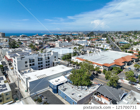 Aerial view of over La Jolla, San Diego, California, USA Aerial view of over La Jolla, San Diego, California, USA 125700731