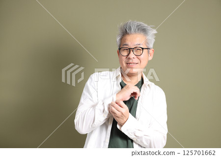 Asian Man Portrait Asian Man Portrait 125701662