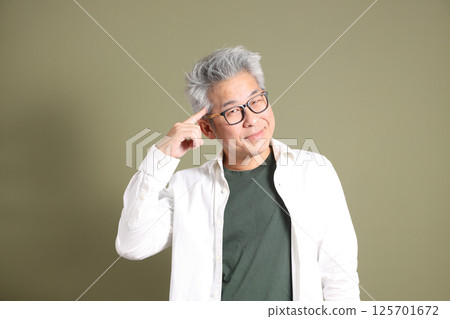 Asian Man Portrait 125701672