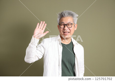 Asian Man Portrait Asian Man Portrait 125701702
