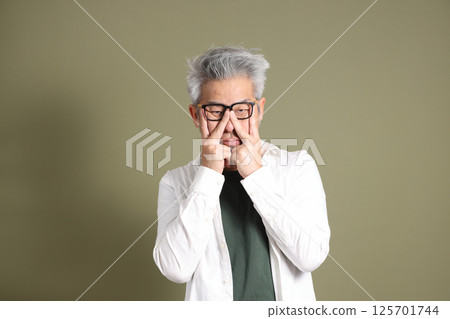 Asian Man Portrait 125701744