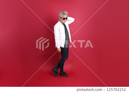 Active East Asian Man 125702252