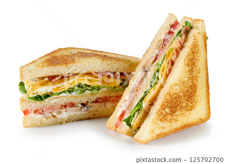 halved club sandwich halved club sandwich 125702700