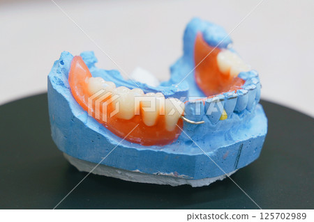 Creating a detailed denture model for dental education and practice 125702989