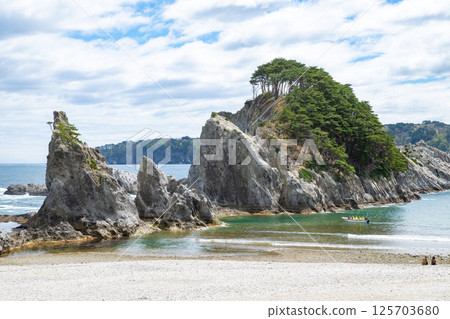 岩手縣 / 春天的淨土濱(淨土濱、淨土濱) 岩手縣 / 春天的淨土濱(淨土濱、淨土濱) 125703680