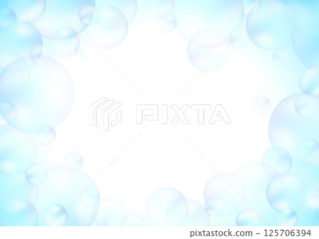 彩色肥皂泡背景 125706394