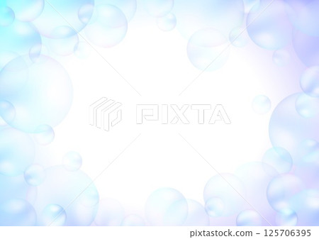 Colorful soap bubble background 125706395