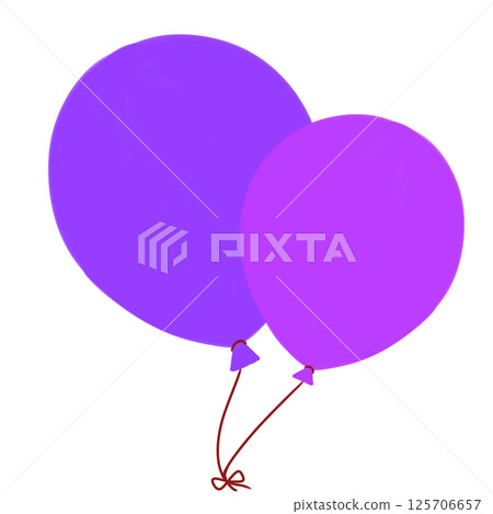 Purple balloon 125706657