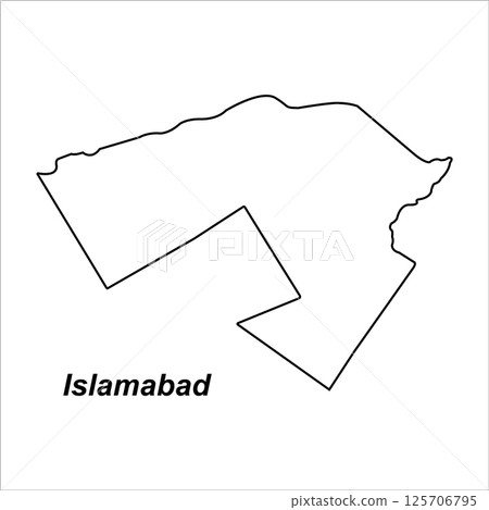 Map of Islamabad, Pakistan Map of Islamabad, Pakistan 125706795